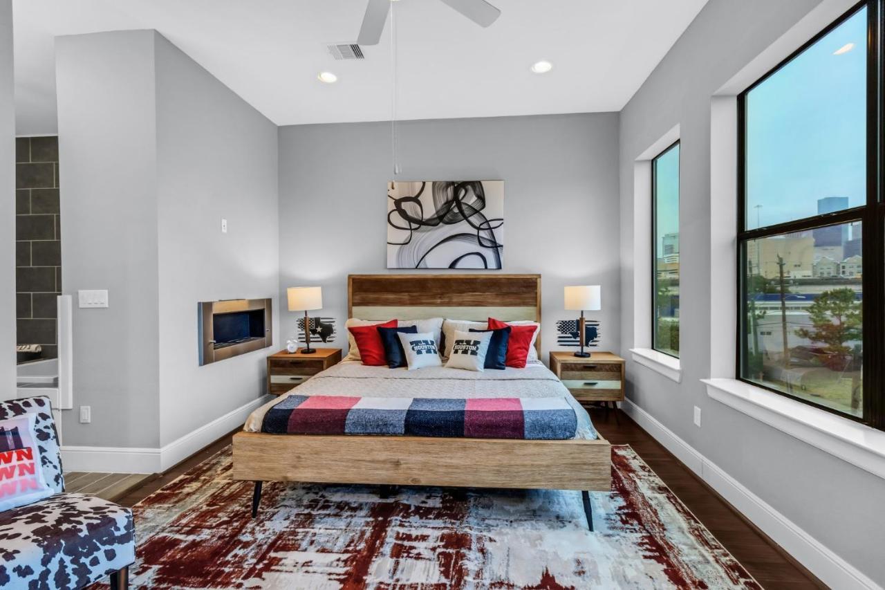 Modern, Houston Inspired House With Best Views Of Downtown! - Less Than 1 Mile To Eado Midtown Bars Home Екстер'єр фото